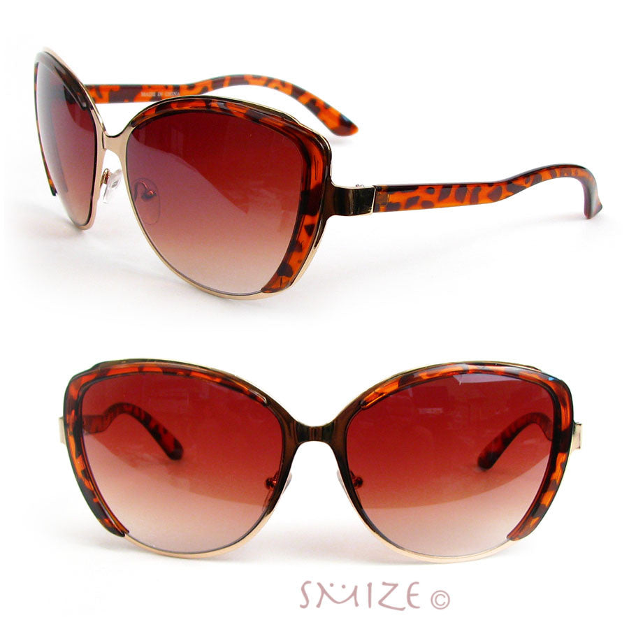 Cat Eye Frame Hot Fashion Oversized Women's Sunglasses