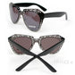 Extravaganza Oversized Metal Frame Women's Fashion Sunglasses