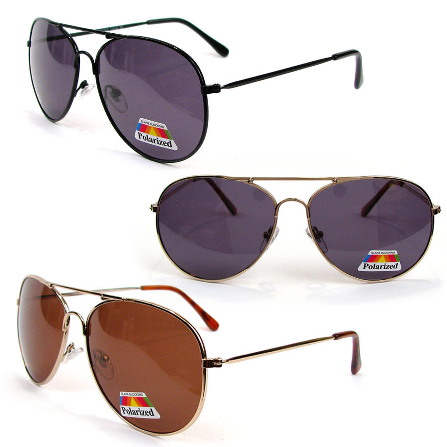 Aviator Polarized Unisex Sunglasses Glare Blocking